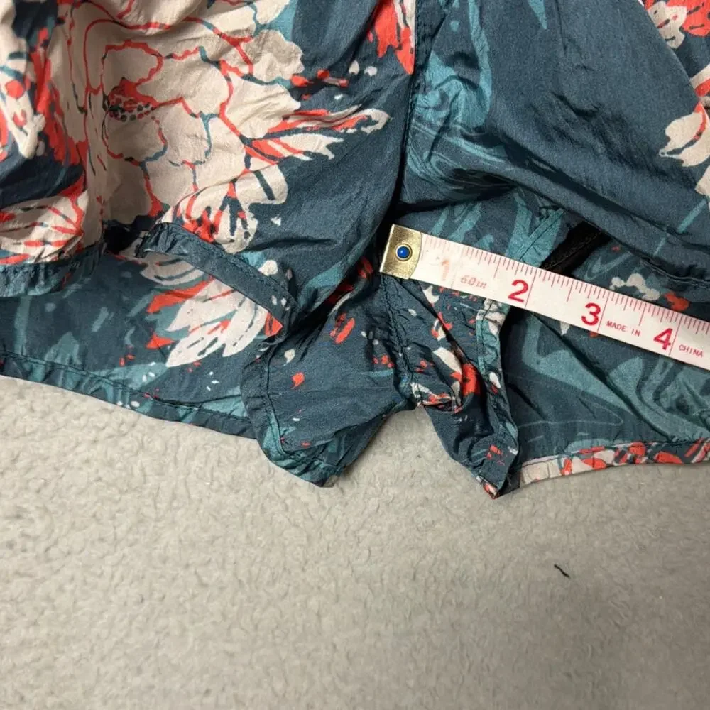 Free People Movement The Way Home Shorts Empire Jewel Floral Size S Athleisure - Picture 7 of 9